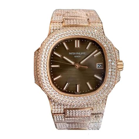 iced out patek replica|Patek Philippe Nautilus Iced Out 5711 R8 Replica.